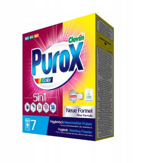 PUROX COLOR proszek 490g  7P