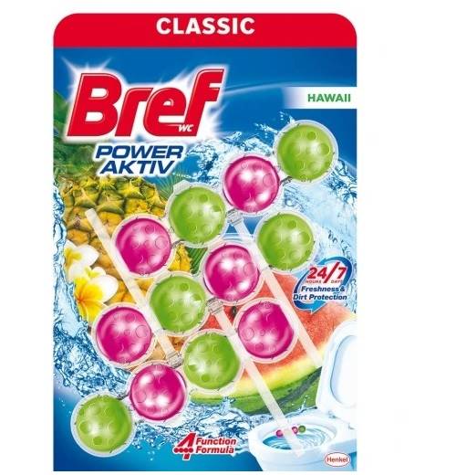 BREF WC KULKI trójpak 3x50g HAWAII zawieszka