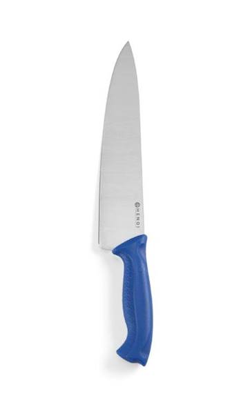 NÓŻ 24cm HACCP NIEBIESKI ryby