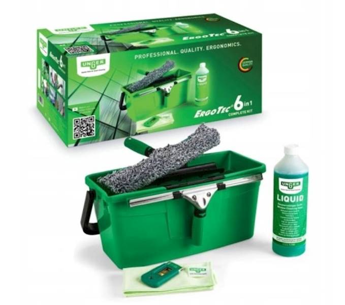 UNGER Zestaw do mycia okien ErgoTec 6w1 - AK015