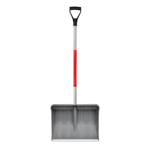 ŁOPATA do śniegu plastik szara trzon aluminium
