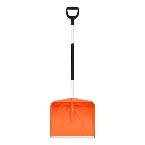 ŁOPATA do śniegu plastik pomarań trzon aluminium