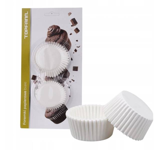 PAPIEROWE PAPILOTKI DO MUFFINEK 60szt MIX 8cm TOP