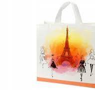 TORBA NA ZAKUPY PARI 38X15X40 cm