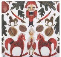 SERWETKI COCTAIL 33X33Xcm 20 szt/Boże Narodzenie