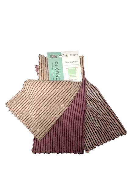 ŚCIERKA mikrofibra 30x30cm - 3szt FY Imagine