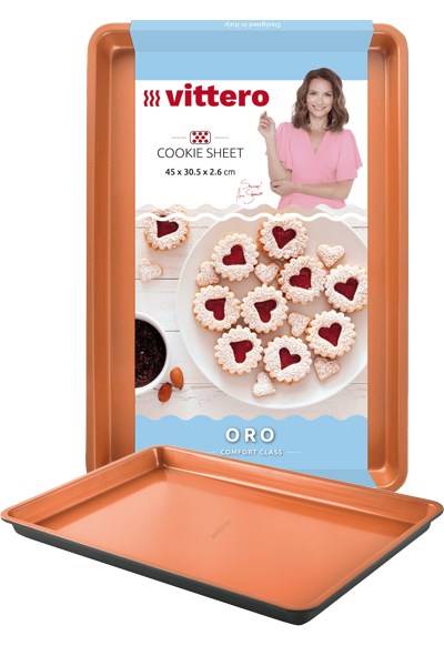 FORMA BLACHA do pieczenia 45x30,5x2,6cm VITTERO 