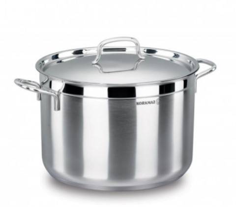 GARNEK 28CM 8,5L induk POKRYWKA METALOWA !!!