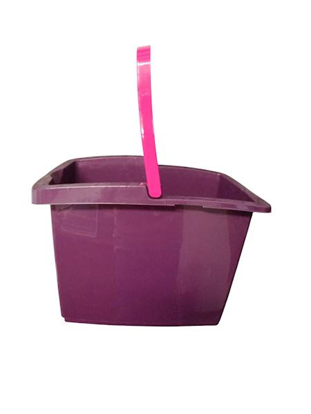 WIADRO 15L prostokątne FIOLETOWE 071040 YORK