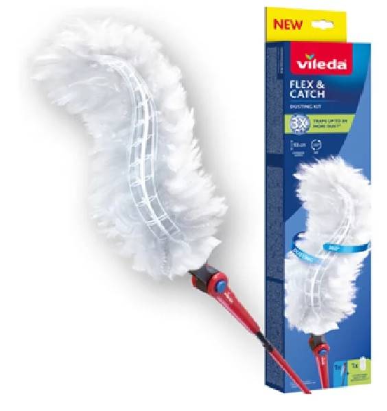 VILEDA MIOTEŁKA DO KURZU z długą rączką + 1 WKŁAD