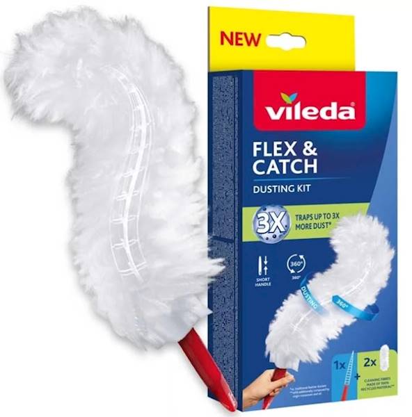 VILEDA MIOTEŁKA DO KURZU z krótką rączką +2 WKŁADY