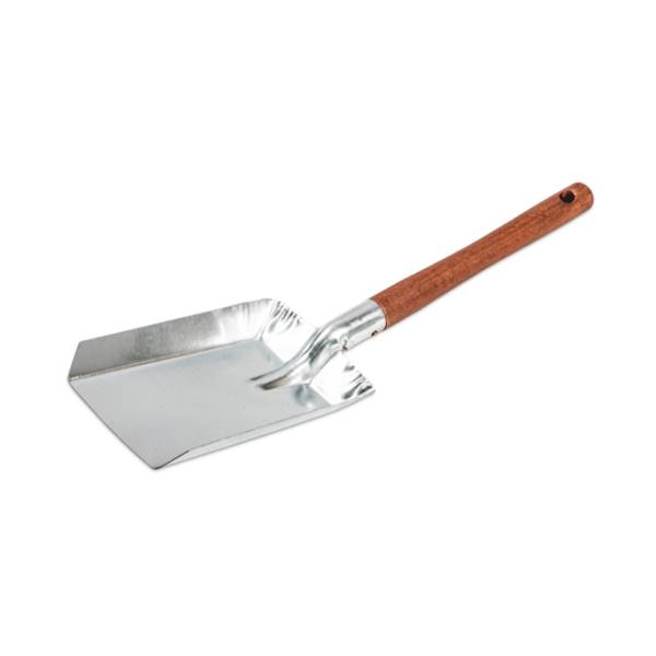 SZUFELKA DO WĘGLA MAŁA ocynk z drew.rączką 0392