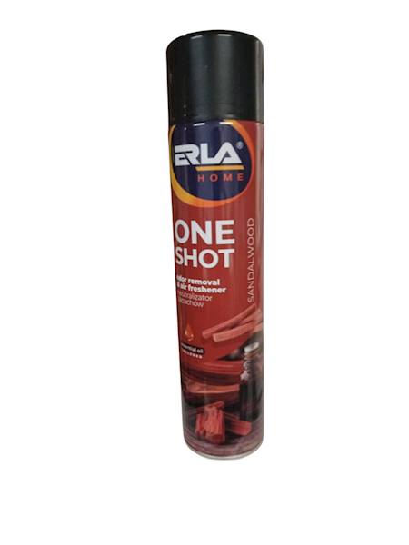ERLA ONE SHOT 600ml odśwież neturalizator SANDALWO