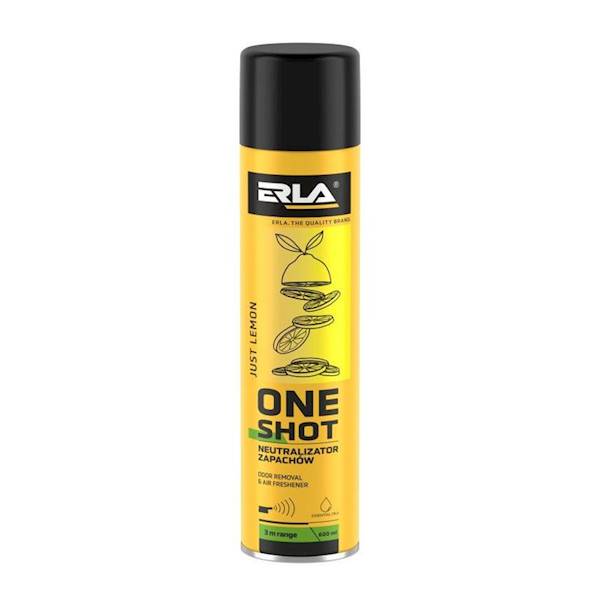 ERLA ONE SHOT 600ml odśwież neturalizator LEMON 