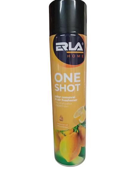 ERLA ONE SHOT 600ml odśwież neturalizator LEMON 