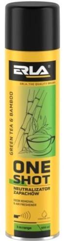 ERLA ONE SHOT 600ml odśwież neturalizator GREEN TE