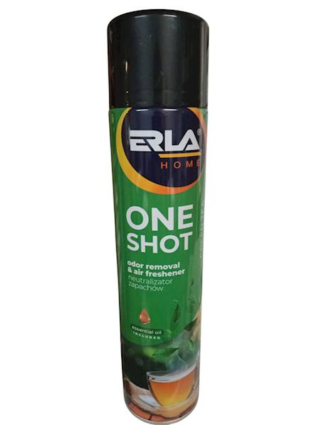ERLA ONE SHOT 600ml odśwież neturalizator GREEN TE
