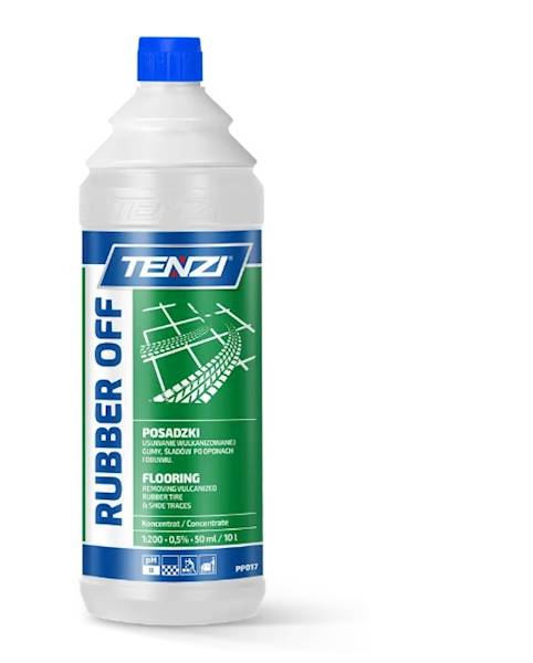 TENZI RUBBER OF 1L ślady po gumie, oponach, kleju