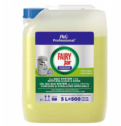 FAIRY JAR 5L DETERGENT mycie naczyń w zmywarkach