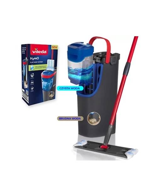 VILEDA MOP płaski H2prO - ZESTAW