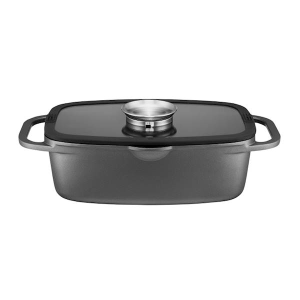 BRYTFANNA GRAPHITE z pokrywą 32x21x11cm 6L  813205