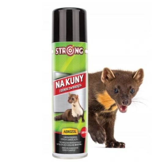 STRONG ODSTRASZACZ NA KUNY spray 300ml