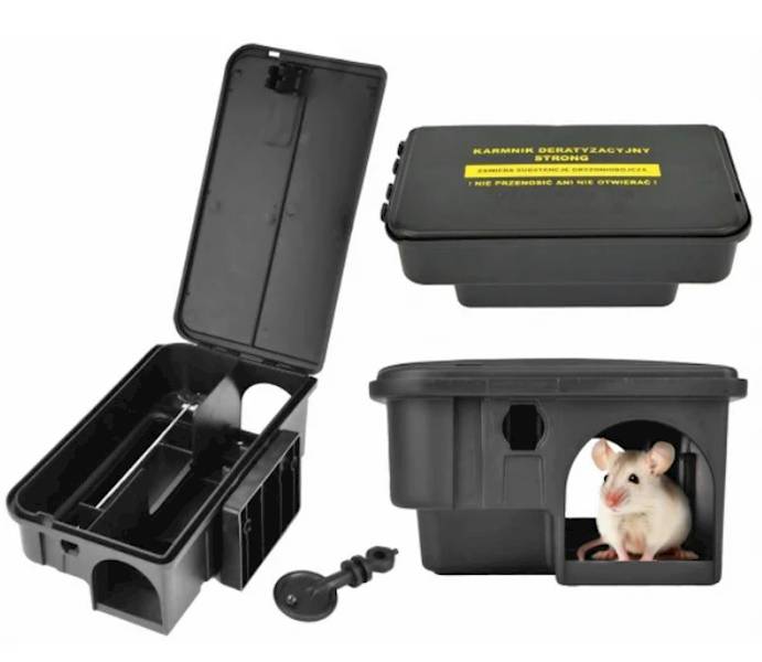 STRONG STACJA deratyzacyjna na myszy i szczury