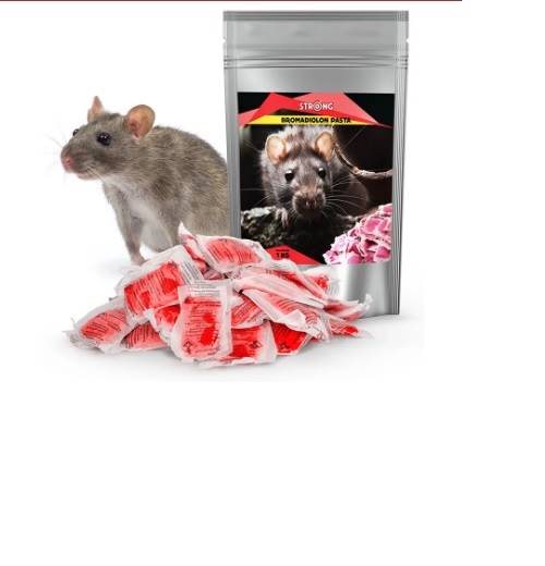 STRONG BROMADIOLON pasta trująca 1kg na myszy