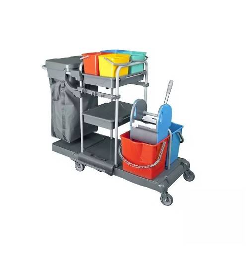 WÓZEK DO SPRZATANIA 2x25L KA401FB +4wiad.+2kuwet.