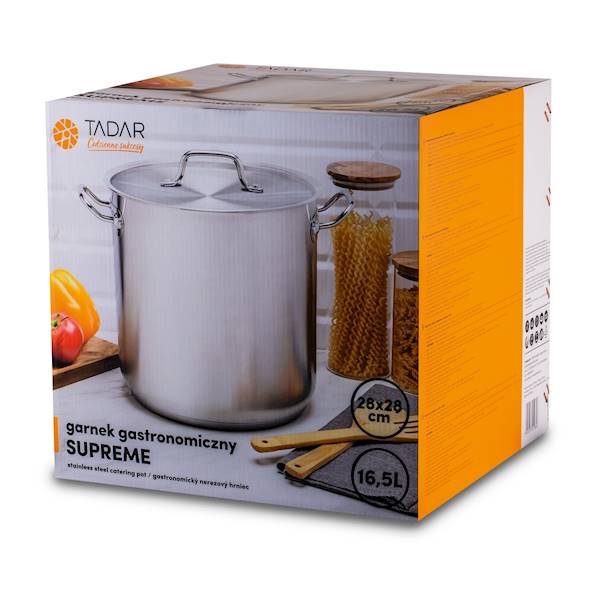 GARNEK GASTRONOMICZNY 28cm 16,5L SUPREME z/p