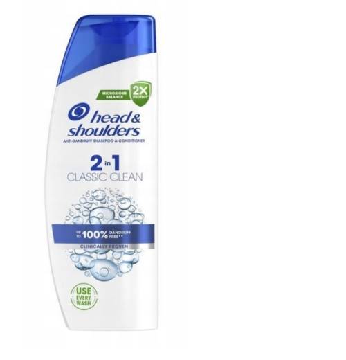Head & Shoulders SZAMPON 330ml 2w1 CLASSIC CLEAN