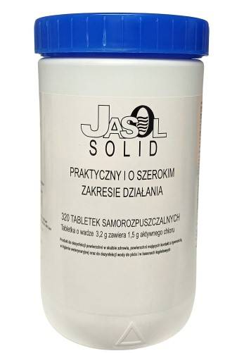 Jasol Solid Tabletki Chlorowe Dezynfekcja i Uzda