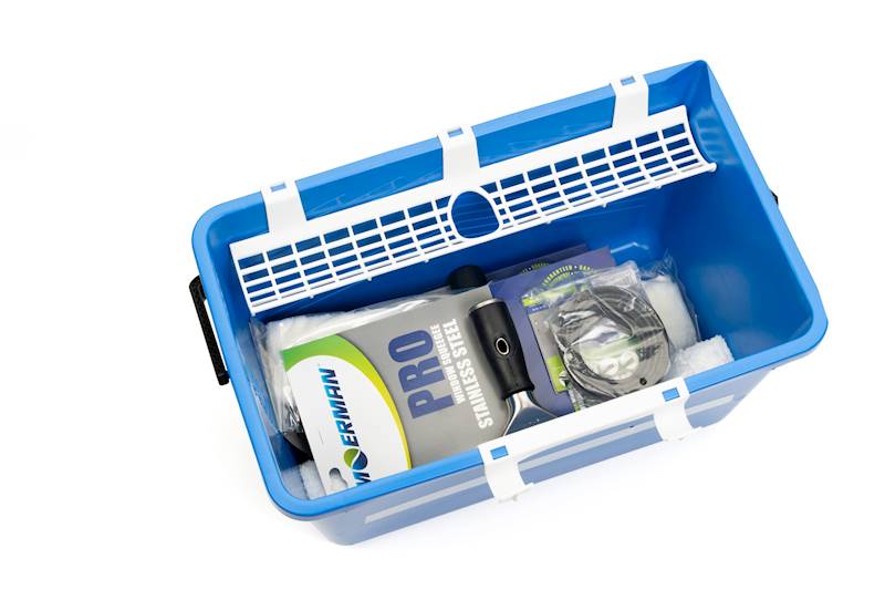 ZESTAW MOERMAN do mycia szyb wiadro+myjka+ściagacz