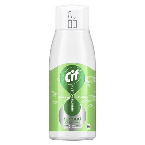 CIF Infinite Clean zaps 590ml WKŁAD UNIWERSAL Lime