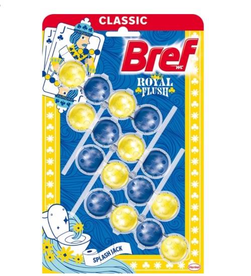 BREF WC KULKI czteropak 4x50g SPLASH JACK zawieszk