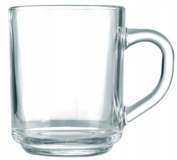 KUBEK 250ml z uchem szklany ARCOPAL L5304 33544