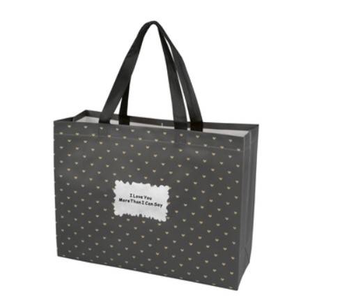 Torba na zakupy 38x28x12cm SPRING 11715 Grey