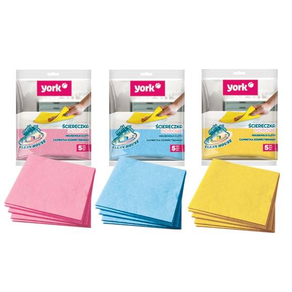 ŚCIERKA DOMOWA - 5szt - YORK 