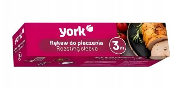 RĘKAW DO PIECZENIA 3m kartonik YORK /24