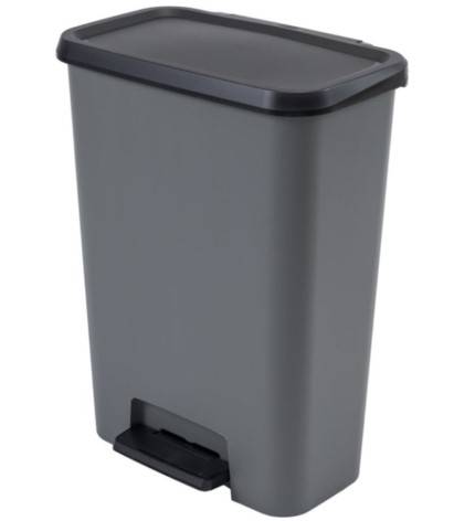 KOSZ PEDAŁOWY CURVER szary