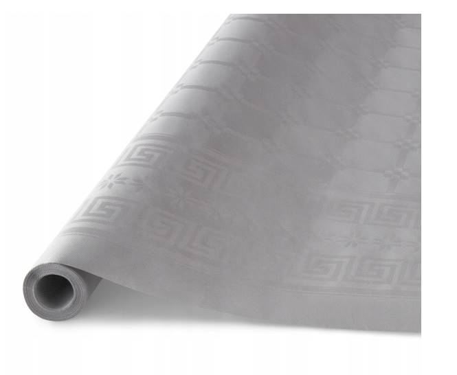 OBRUS PAPIEROWY 1szt rolka 1,20x6m SZARY 20-88