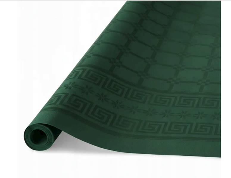 OBRUS PAPIEROWY 1szt rolka 1,2x6m ZIELONY ciemny