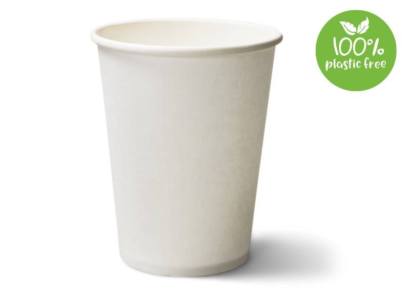 KUBKI PAPIEROWE BIO 400ml - 50szt BIAŁE  03-52