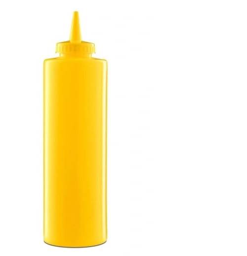 DYSPENSER DO SOSÓW 700ml butelka, żółty