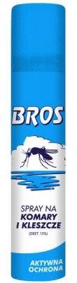 BROS SPRAY NA KOMARY i KLESZCZE 90ml