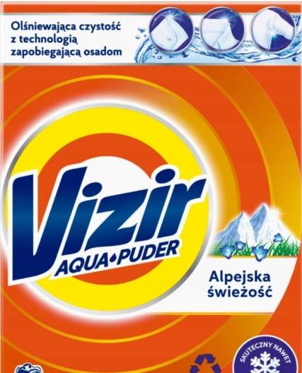 VIZIR Proszek Alpine Fresh 6W do białego 330g