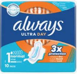ALWAYS Ultra Normal Plus 10szt podpaski