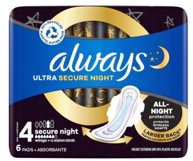 ALWAYS Ultra ExNight Protect 6