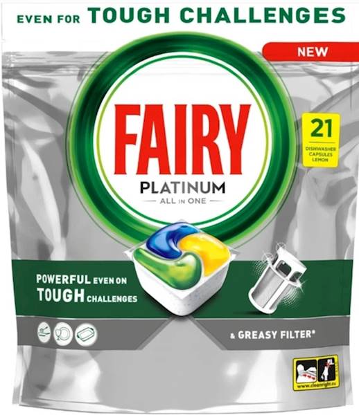 FAIRY Kapsułki Plat Lemon 21 sztuk 