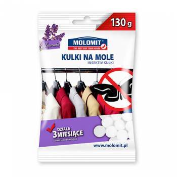 KULKI ANTYMOLOWE PLUS 120g Lawenda MOLOMIT /35/